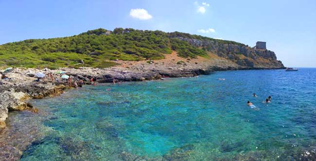 porto selvaggio beach in puglia